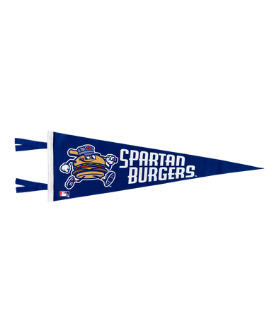 Spartanburgers 9”x27” Pennant