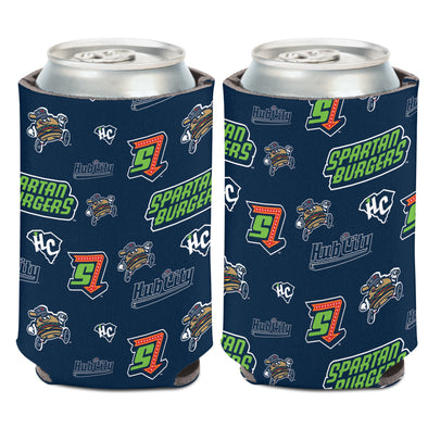 12oz Navy 2-Sided Design Koozie