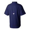 Men's Navy Tamiami PFG Columbia Button Down