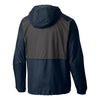 Men's Navy Columbia Rain Jacket
