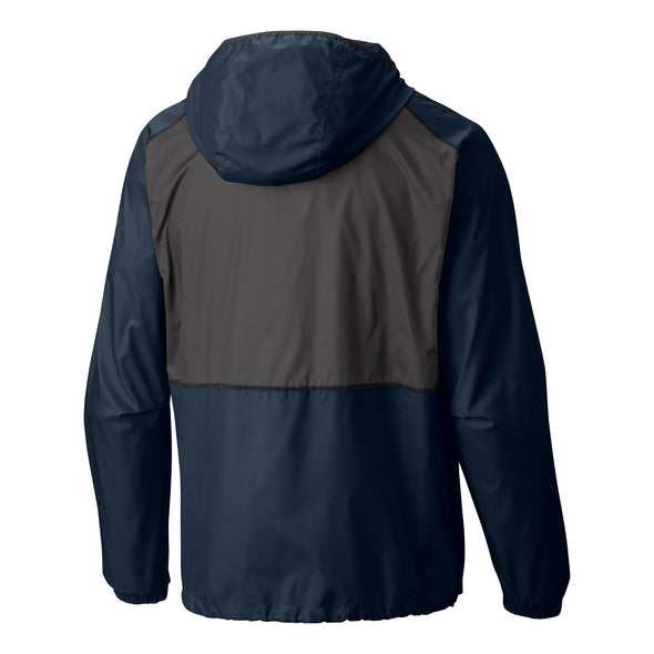 Men's Navy Columbia Rain Jacket