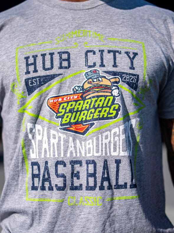 Adult Grey 108 Stitches "Summer Classic" Tee
