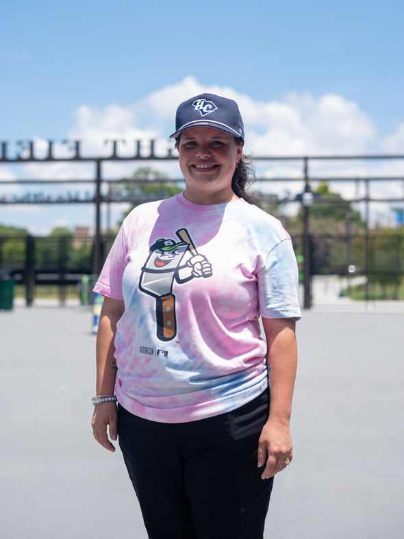 Adult Baseballism Tie Dye Flip Tee