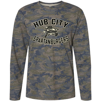Adult Camo Long Sleeve Tee