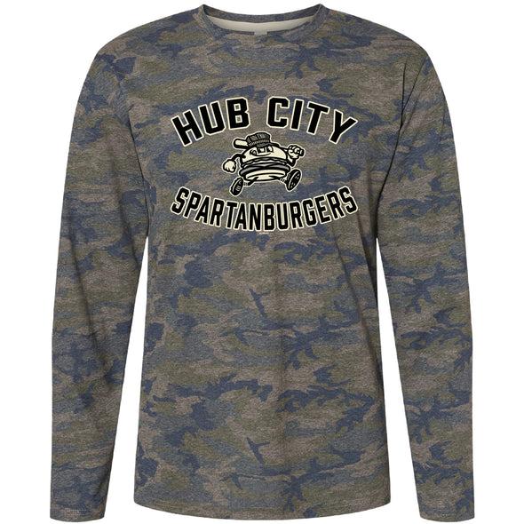 Adult Camo Long Sleeve Tee