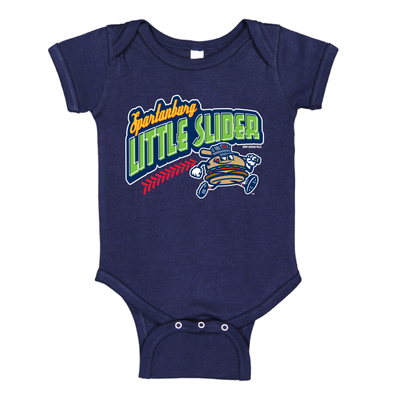 YI Infant Navy Little Slider Creeper