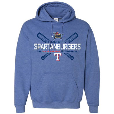 Adult Heather Blue Affiliate Hoodie