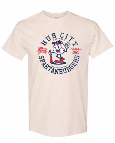 Adult Comfort Colors All American Ball Tee