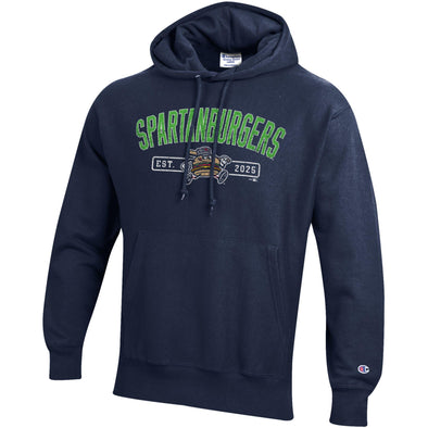 Adult Navy Reverse Weave Champion Hoodie