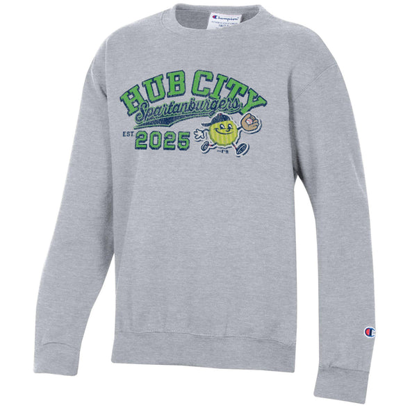 Youth Grey Chip Sweatshirt