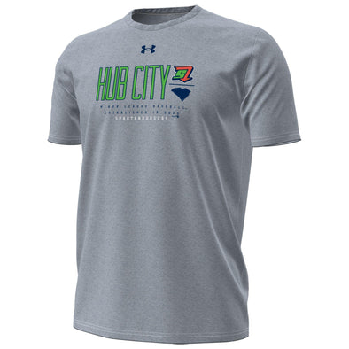Adult Grey Performance UA Tee